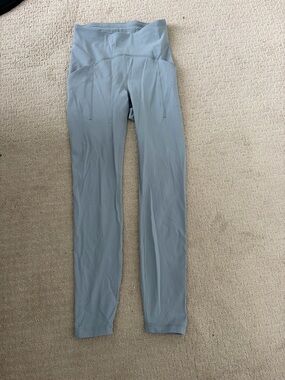 lululemon power thru high rise 25” leggings